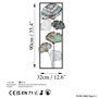 Wallity Fig 2 Accesorio Decorativo de Pared de Metal Multicolor